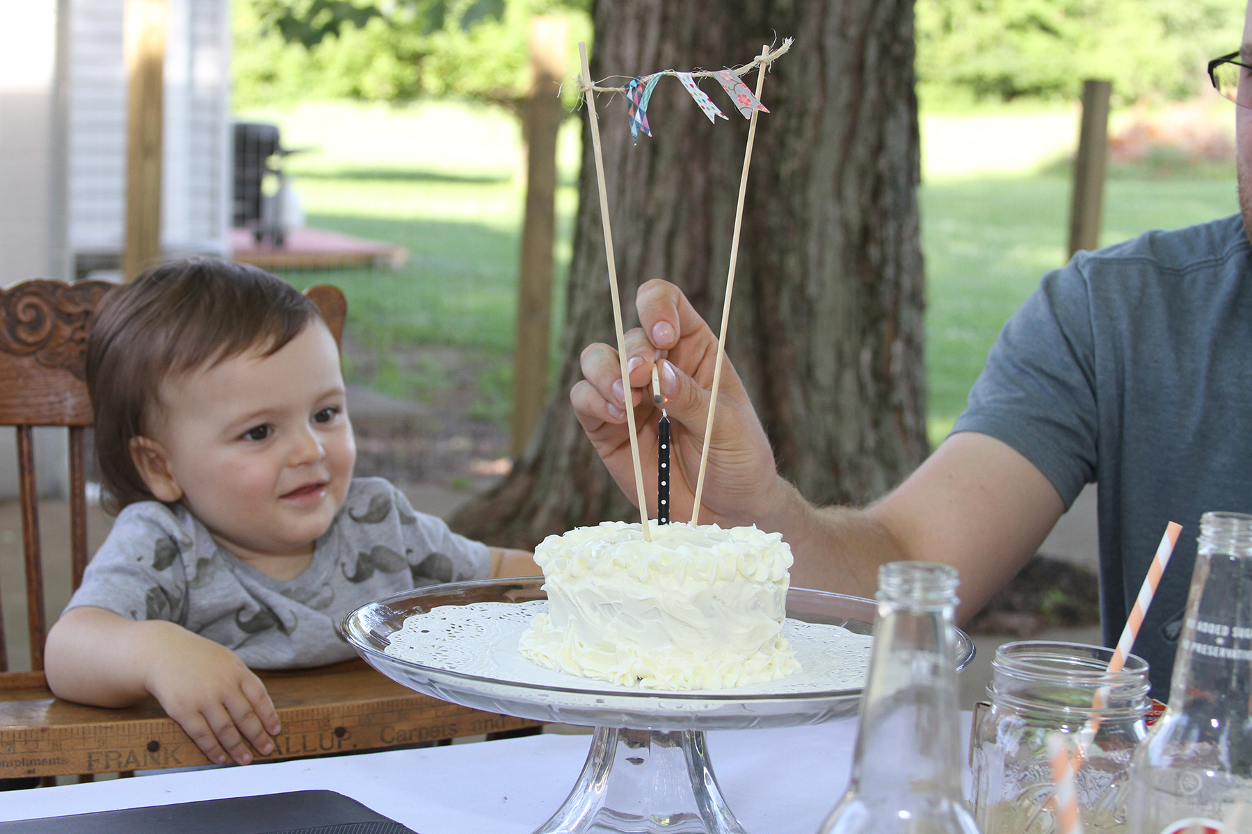 A summer "birthday" themed first birthday party | the lovelylauralife.com