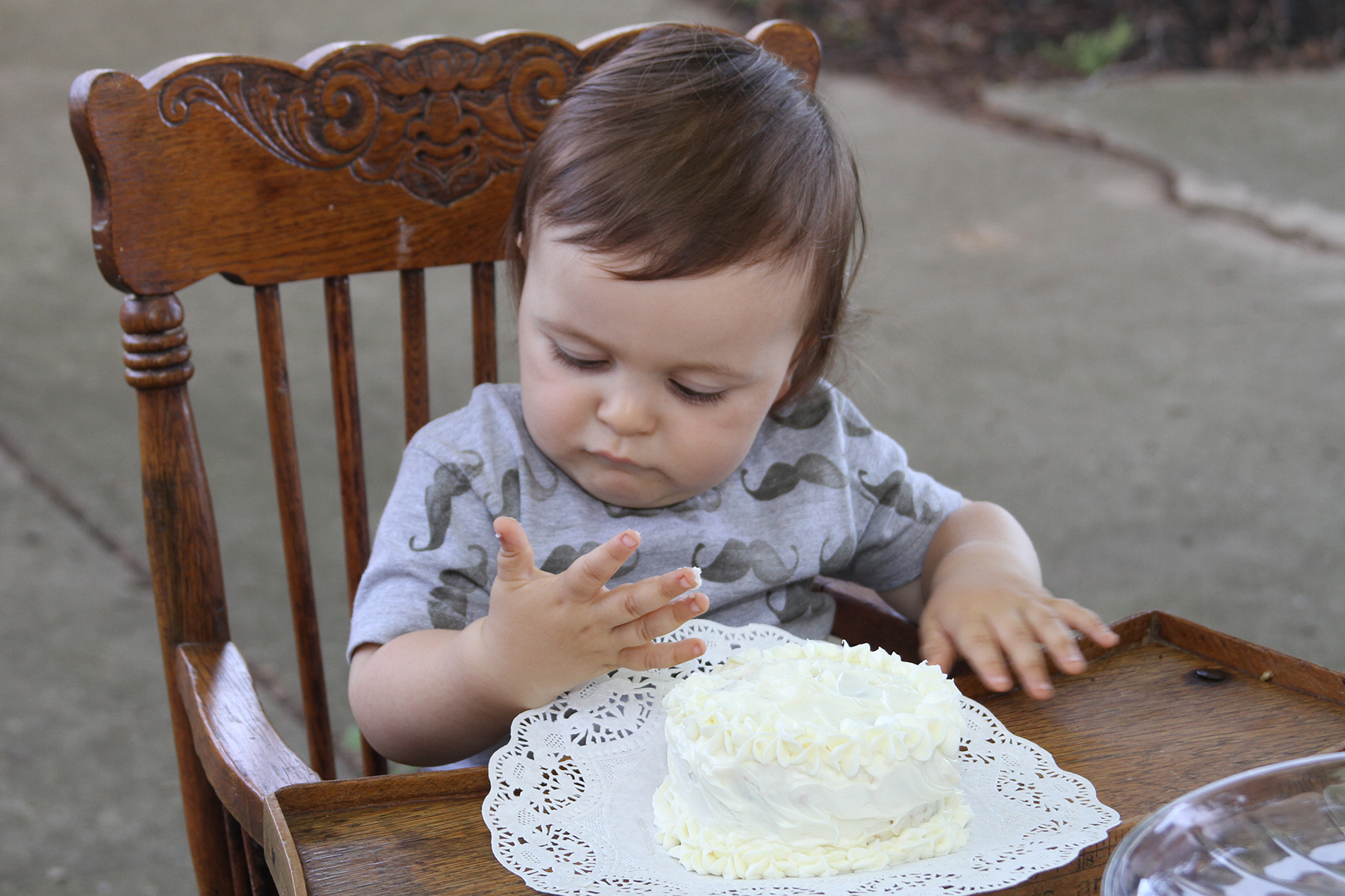 First birthday smash cake | thelovelylauralife.com