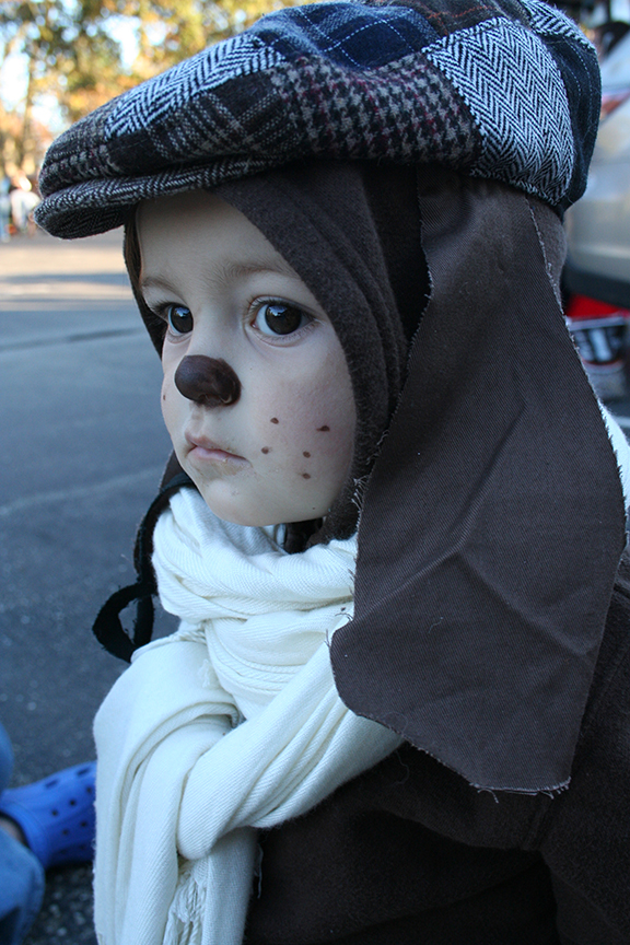 Easy diy halloween costume for kids -- Go Dogs, Go