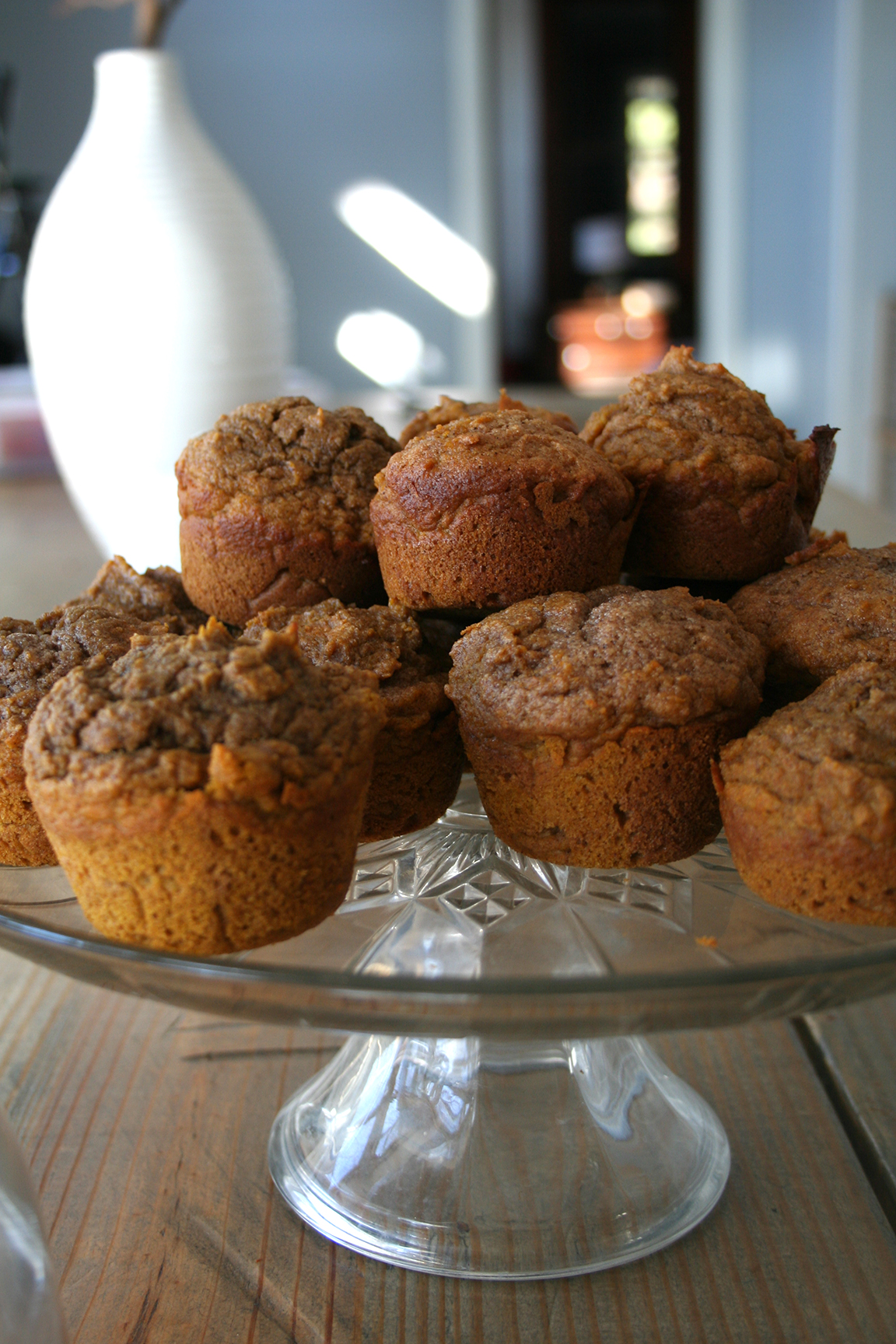 Delicious Sprouted Whole Wheat Pumpkin Muffin recipe