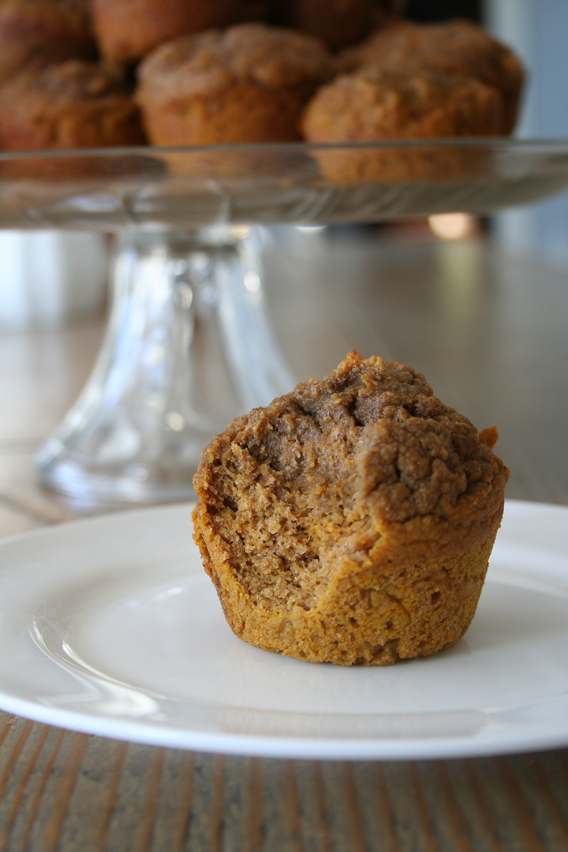Recipe for Sprouted Whole Wheat Pumpkin Muffins