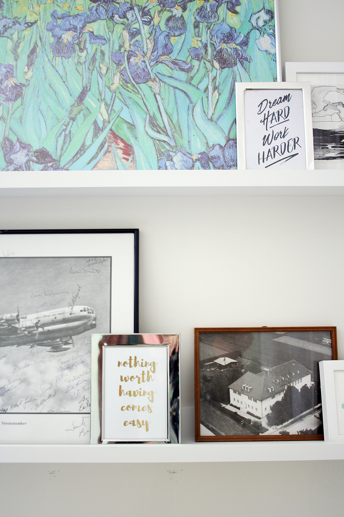 How To: Picture Ledge Gallery Wall [+ A Giveaway!]