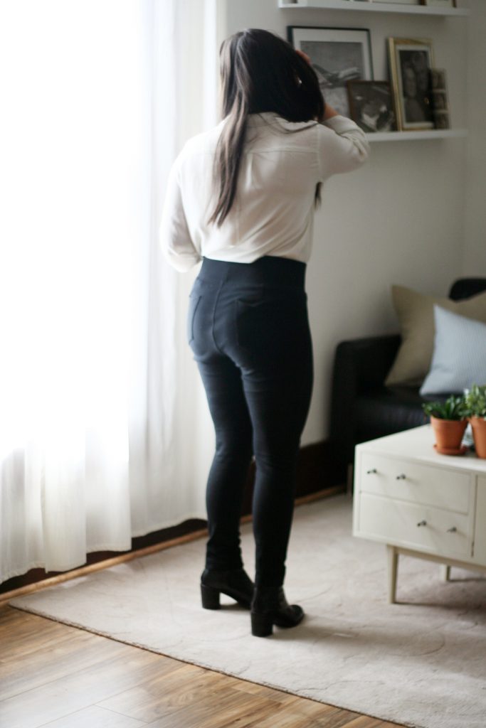 Brass Clothing Review the Ponte Pant and Long Sleeve Tee (+ Styling