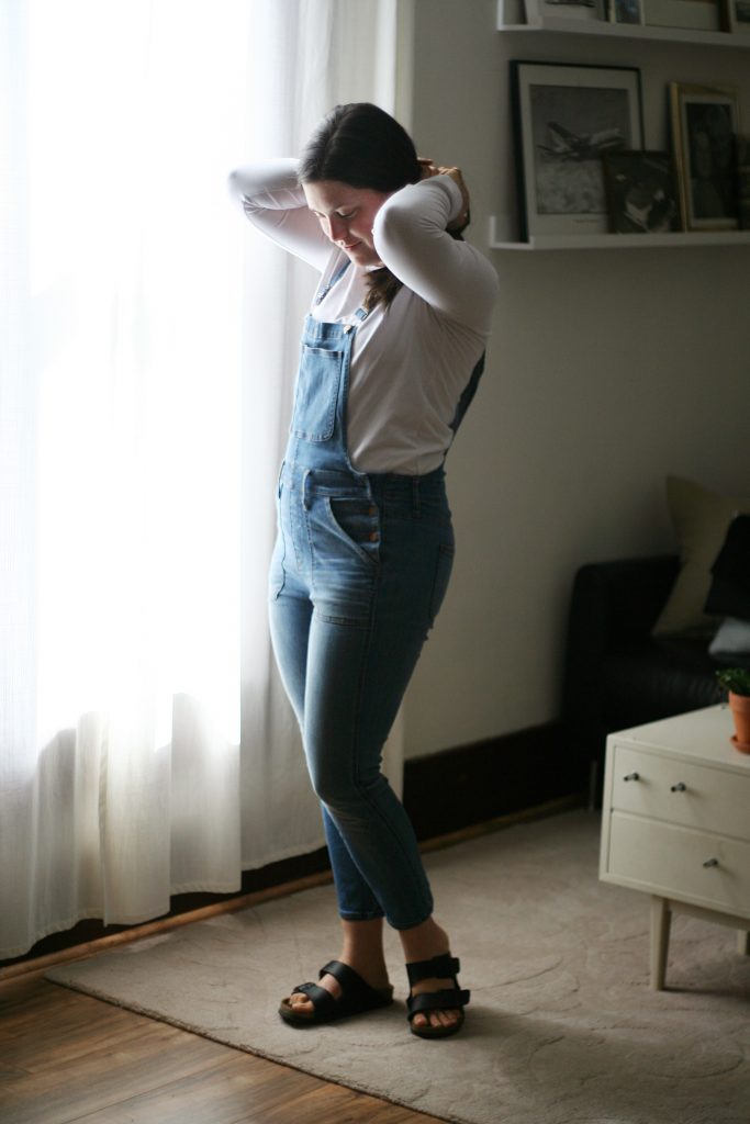 Brass Clothing Review the Ponte Pant and Long Sleeve Tee (+ Styling Tips for Both)